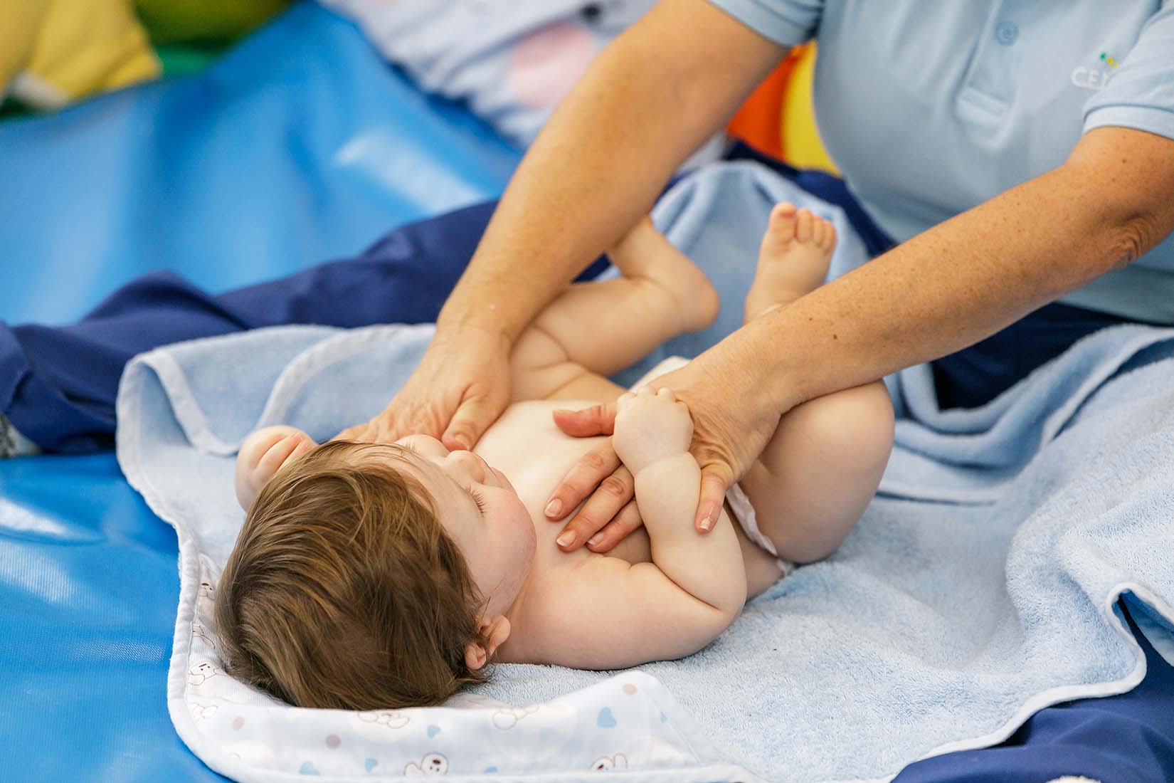 masajes infantil bebés bebin